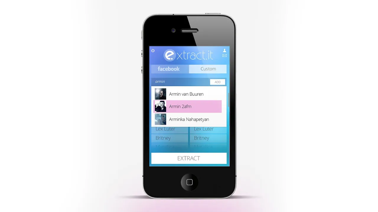 ExtractMe app