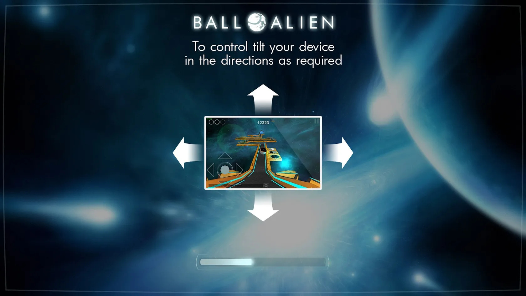 Ball Alien help screen