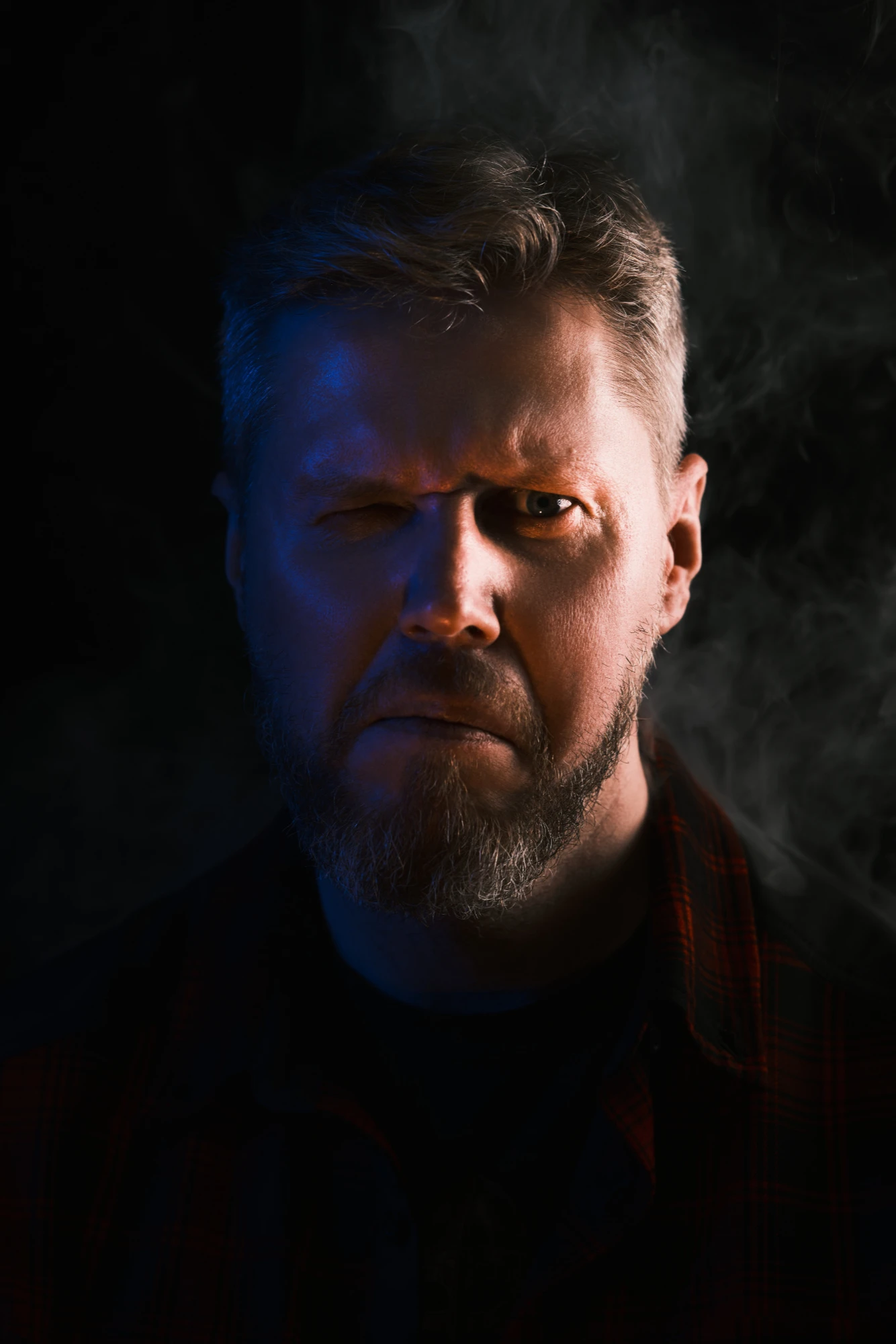 Ivan smoke portrait